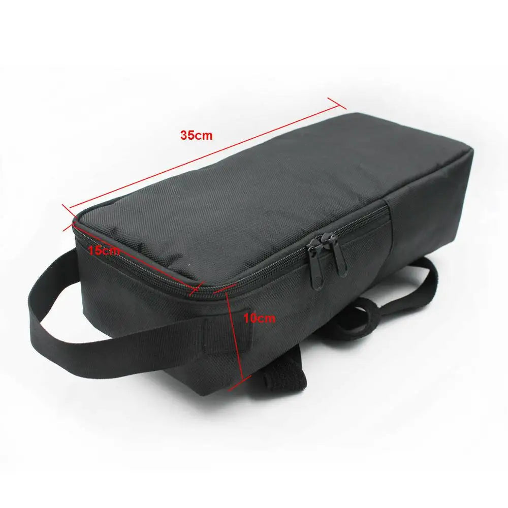 Bike Bag E-bike Electric Scooter Lithium Battery Bag Portable Bike PVC Saddle Bag Front Rear Bag Bicycle Accessories 15x10x35cm