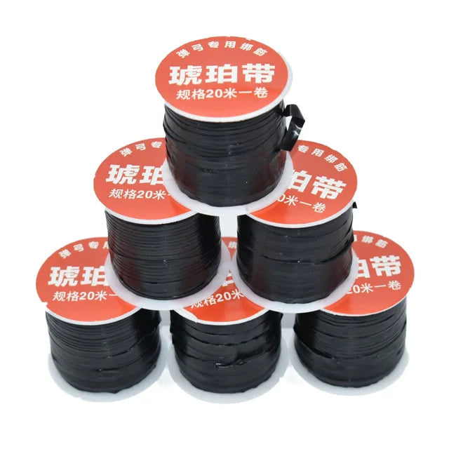 1pcs 20m Rubber Band Tube Tie Rope for Slingshot Catapult Hunting Outdoor Shooting Accessories Universal Elastic Latex Tube