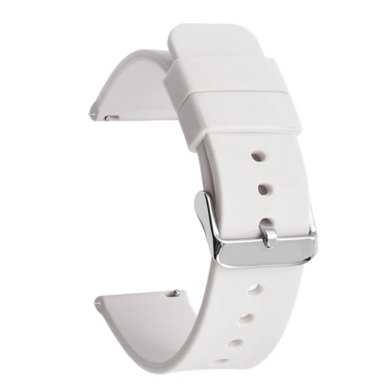 Gelang Jam Sukan Silikon 22mm Untuk Xiaomi huami AMAZFIT stratos Tali Untuk huami GTR 47mm jalur pelepasan cepat Untuk tali pinggang laju amazfit