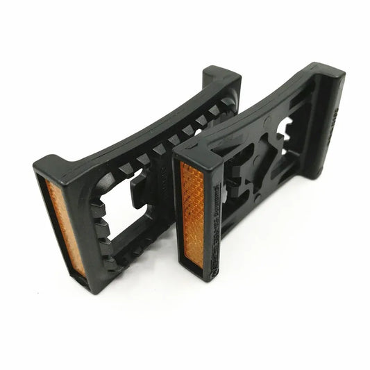 1 对原装 SPD SM PD22 山地自行车自锁踏板反射器夹板塑料平踏板 SM-PD22 M520-M540-M780-M8000