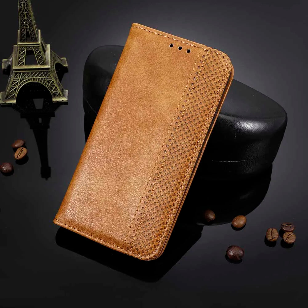 Leather Flip phone case for Sharp Aquos Zero5G basic back Cover with stand Coque fundas