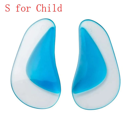 Kids Gel Orthotic Orthopedic Insoles for Children Shoes Flatfoot Corrector Arch Support Orthotic Pads Baby Toddler Insole