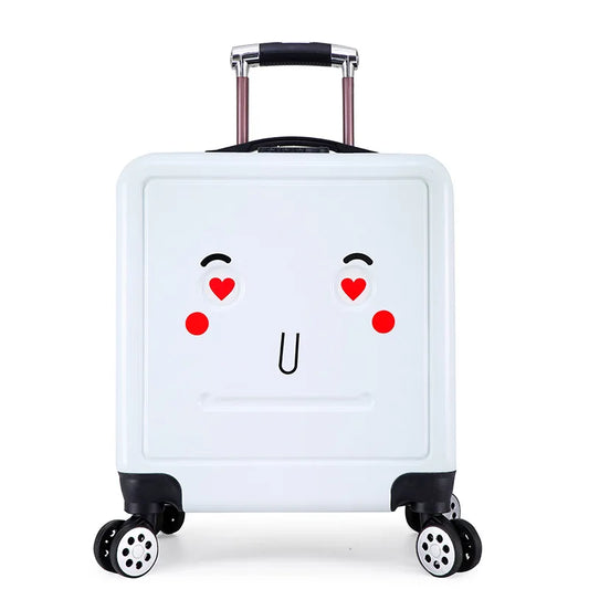 Letrend Fashion 20-inci Kartun Kanak-kanak Robot ComelKes Asrama Beg Pelajar Beg Perjalanan Beg Perjalanan