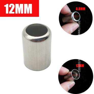 50Pcs-Pack High-Pressure Hose Crimp Tools Stainless Steel Sleeve Pipe Exhaust Connector 11.5MM -18MM Pipe Joiner