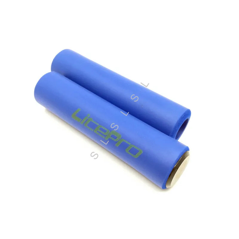 LITEPRO BMX 412 Folding Bike Grips Silica Gel & Sponge Bicycle Grip 22.2mm 130mm MTB City Road Bicycle Comfortable Grips