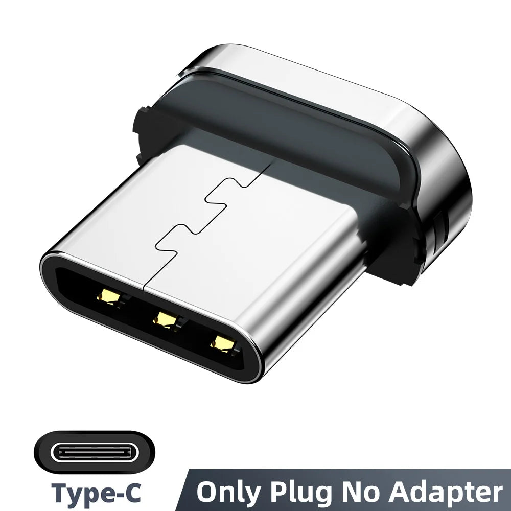 Fonken Magnetic Cable Connector Mobile Phone Cable Adapter Micro USB Magnetic Tips Magnet Charger Plug Type C Magnetic Adapter