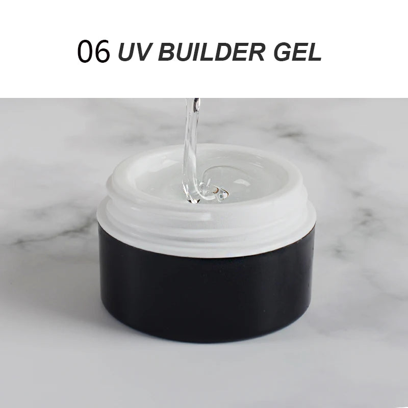 Hot Sale 15ML No Flow Painless Heatless Odorless Led UV Hard Model Builder Vernis Gel Polish For Nail Extension Beauty Salon