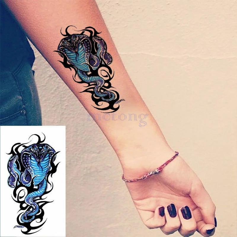 Pelekat Tato Sementara Kalis Air Tato Huruf Segitiga Rama-Rama Tatuajes Tangan Tatouage Body Flash FakeTattoo Sticker Taty