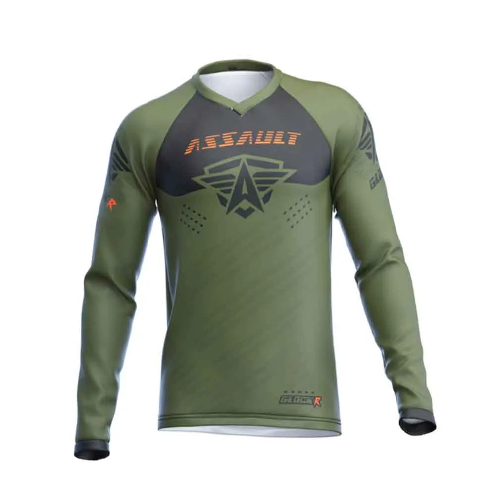 2022 cycling enduro motocross jersey dh mtb jersey mx downhill jersey bike shirt men's long sleeve cycling shirt