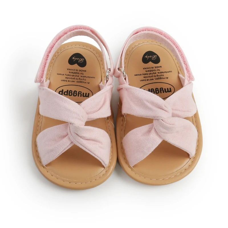 Sandal Tapak Lembut Bergaya untuk Bayi Lelaki dan Perempuan: Kasut Bergaya untuk Bayi Baru Lahir 0-18 Bulan
