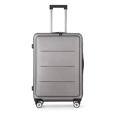 Bagasi Perniagaan KLQDZMS 20''22''24Inci Dengan Beg Komputer Riba Dan Beg PC Perjalanan Berzip Berganda Di Atas Roda