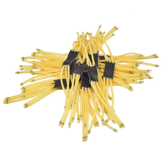 3pcs/6Pcs Strips Strong Power Elastic Durable Rubber Tube Band for Slingshot Catapult Camping Hunting Wholesale Price