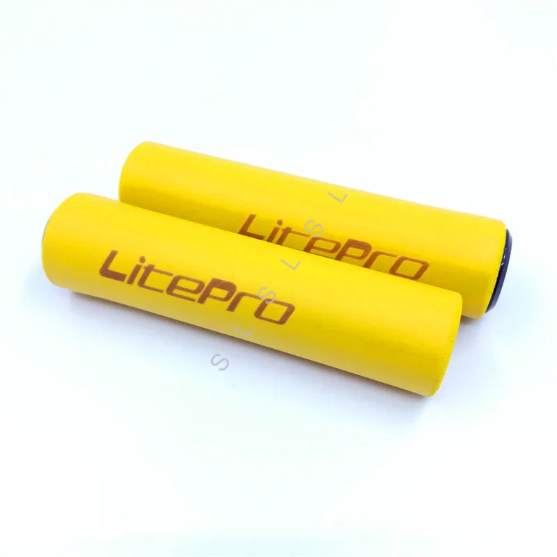LITEPRO BMX 412 Folding Bike Grips Silica Gel & Sponge Bicycle Grip 22.2mm 130mm MTB City Road Bicycle Comfortable Grips
