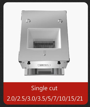 Penghiris Daging 850w Penghiris Komersial Mesin Pemotong Sayur Isi Rumah Mesin Pemotong Daging Elektrik Automatik Sepenuhnya