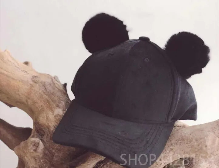 kanak-kanak hangat topi snapback topi besbol dengan telinga musim bunga musim panas musim luruh hip hop topi bayi lelaki perempuan topi