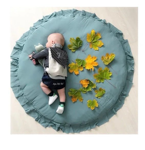 Princess Lace Girls Kids Crawling Carpet Baby Bedding Blanket Children's Room Decoration Floor Carpet Baby Mattress