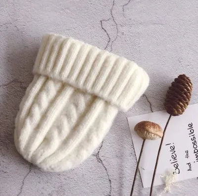 New Arrive Fashion Children Hat For Girls Winter Baby Hat For Boys Hats Warm Knitted Baby Cap For Girls Cap