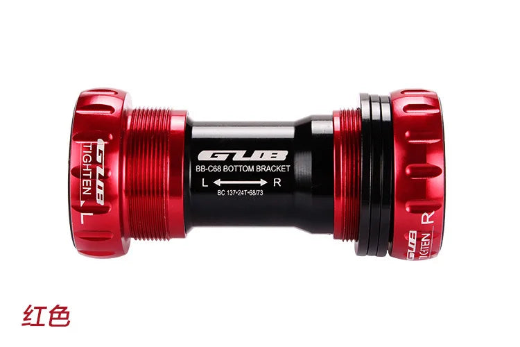 GUB C-68 high quality BSA bottom bracket Road bicycle axis Mountain bike bottom bracket One axis bottom bracket 68 73mm