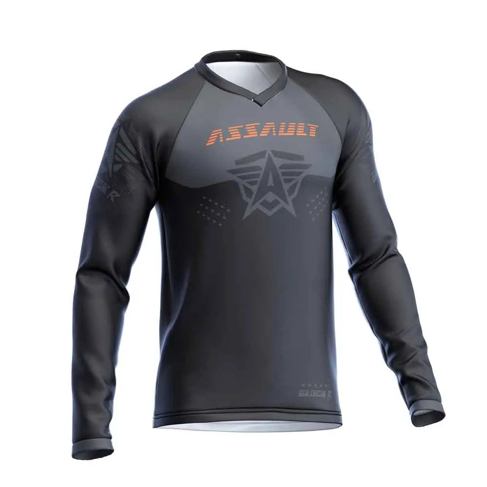 2022 cycling enduro motocross jersey dh mtb jersey mx downhill jersey bike shirt men's long sleeve cycling shirt