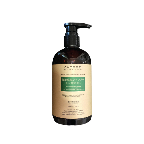 SYAMPU GUGUR RAMBUT AVOSSO ORGANIC SERIES 520ML