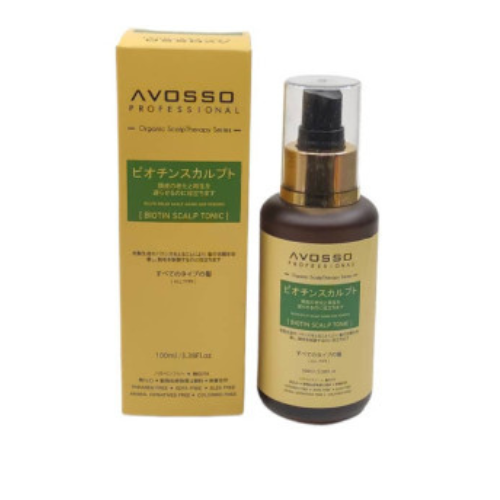 AVOSSO ORGANIC SERIES BIOTIN SCALP TONIC 100ML