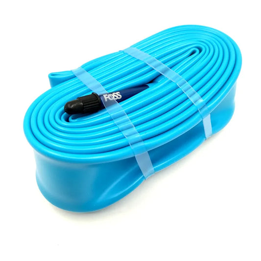 FOSS 700C Road Bike Inner Tiub & Patch F/V Presta Valve 700C*28C-28C TPE Getah Menghalang Tiub Bertindik Aksesori Basikal Berbasikal