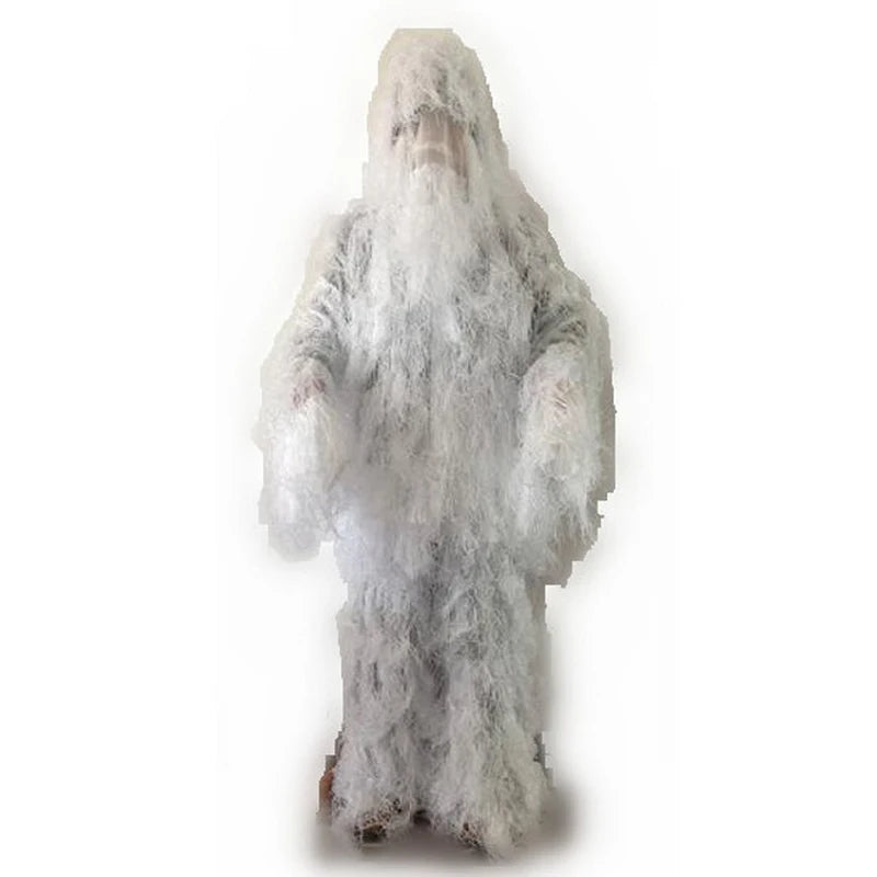 Sut Ghillie Memburu Penyamaran, Pakaian Memburu Rahsia, Sut Sniper, Jubah Halimunan, Pakaian Seragam Airsoft