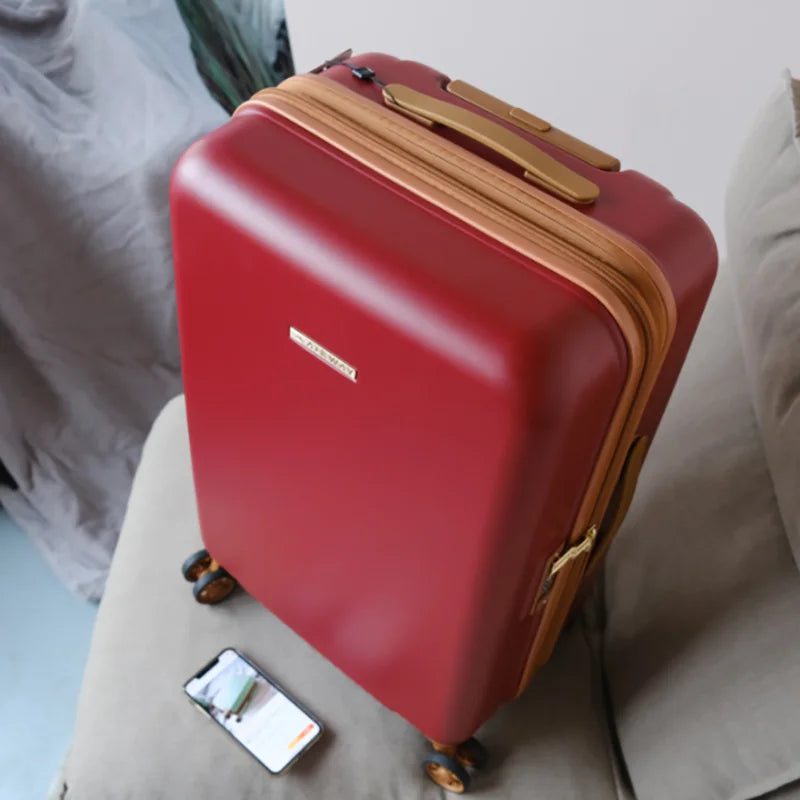 Vnelstyle High-quality luggage 20 inches Trolley suitcase 24 original single travel suitcase Men and women 28 inch luggage