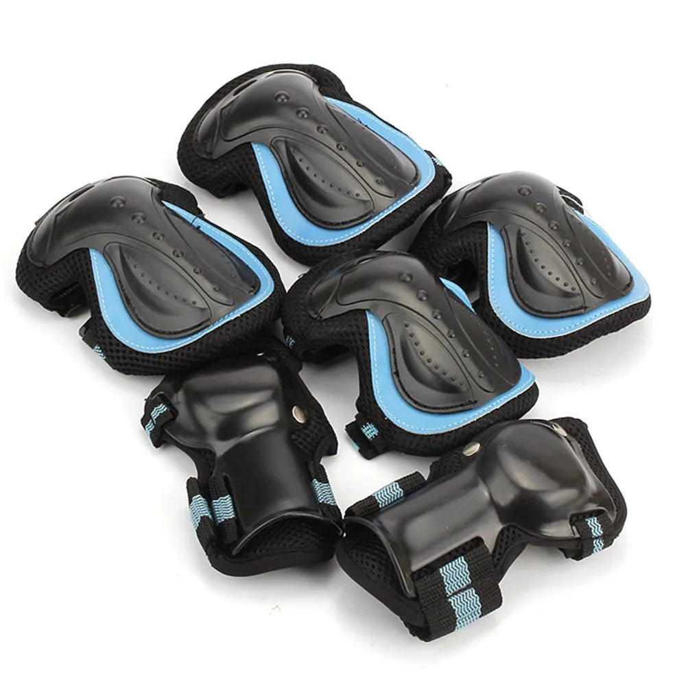 kufun Pad Lutut Siku Alat Pelindung Longboard Skateboard Kanak-kanak Dewasa Basikal Inline Roller Skate Pelindung set Skuter Kanak-kanak