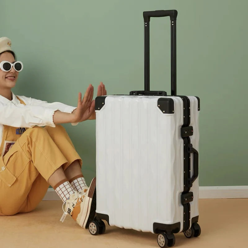 28 inch Large capacity Rolling Luggage Spinner Wheels 20 22 24 26 inch Women&Men Carry on Aluminum Frame Travel Trolley suitcase