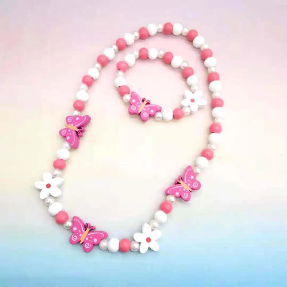 Bunga kartun bunga haiwan comel gelang kalung baju sejuk kanak-kanak untuk hadiah kanak-kanak cp2585