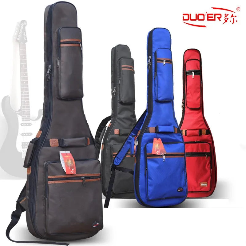 Beg Bass 2022 Beg Gitar Kalis Air Beg Bass Kapas Bernafas Dengan Beg Alat Muzik Borong Poket Kilang
