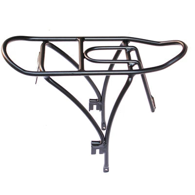 14 Inch Folding Bike 412 K3 Bicycle Rear Racks V Brake Cargo Racks Aluminum Alloy Folding Bicycle Rear Carrier Black Silver