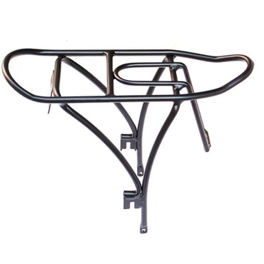 14 Inch Folding Bike 412 K3 Bicycle Rear Racks V Brake Cargo Racks Aluminum Alloy Folding Bicycle Rear Carrier Black Silver