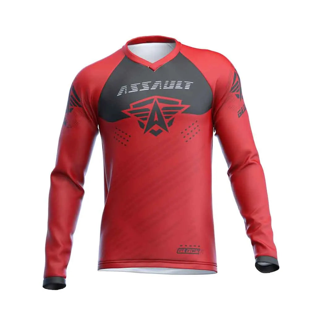 2022 cycling enduro motocross jersey dh mtb jersey mx downhill jersey bike shirt men's long sleeve cycling shirt
