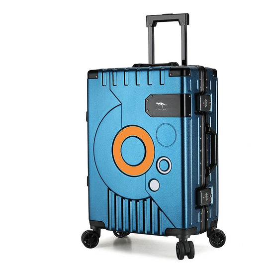 GraspDream Trolley suitcase men and women 20-inch ultra-quiet luggage net red 24/26 password travel boarding travel suitcase