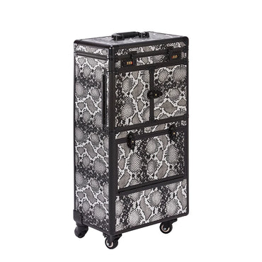 Kotak alat dandanan rambut troli solek bagasi pendandan rambut peralatan dandanan rambut khas beg pakaian kosmetik pelbagai fungsi