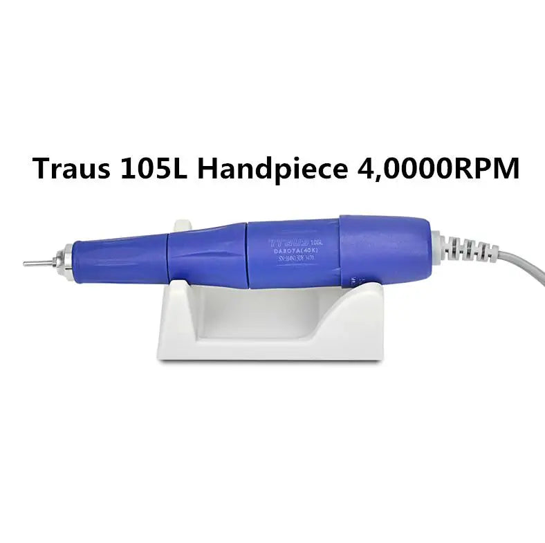 2019 New Arrival 65W 40000rpm STRONG 210 105L Handpiece 2.35mm Nail Drills Manicure Machine Pedicure Electric File Bits