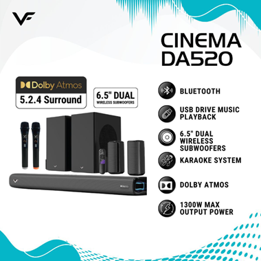 VINNFIER CINEMA DA520 DOLBY ATMOS