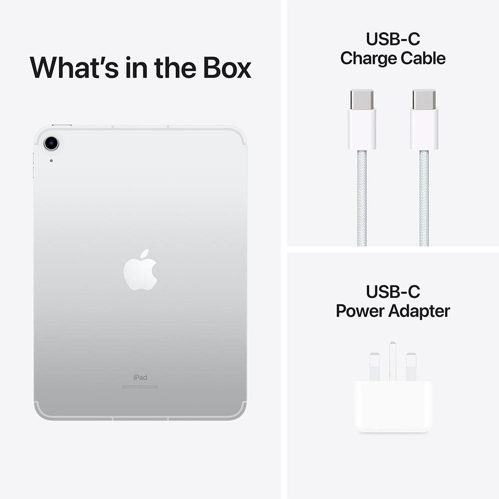 Wi-Fi 64GB 256GB iPad Generasi Ke-10 Apple 10.9 inci