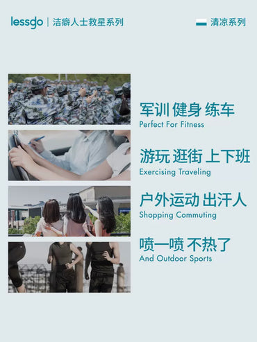 Semburan Penyejuk Lessgo 清凉喷雾 100ml