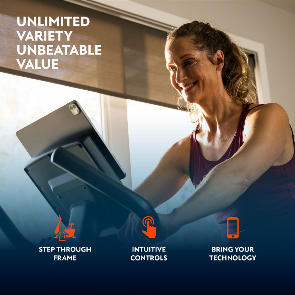 Johnson Fitness Horizon 5.0U Upright Bike
