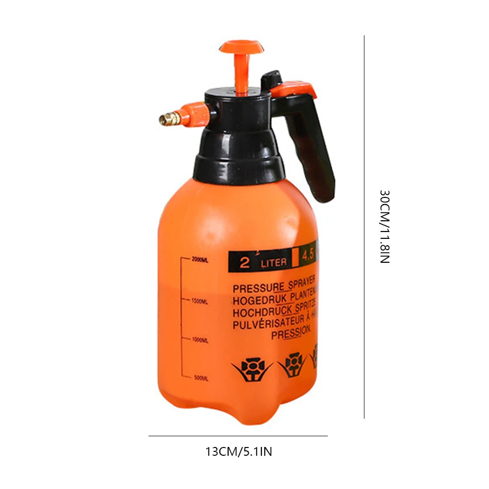 2/3L Pam Tangan Penyembur Air Periuk Sembur Tekanan Basuh Kereta Pam Udara Botol Semburan Tumbuhan Bertekanan Botol Penyiraman Alat Berkebun