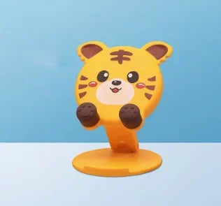 Mobile Phone Holder Tablets Desk Stand Cute Resin Animal For iPad Smartphone Cat Dog Ornament Home Tabletop Decor Statues