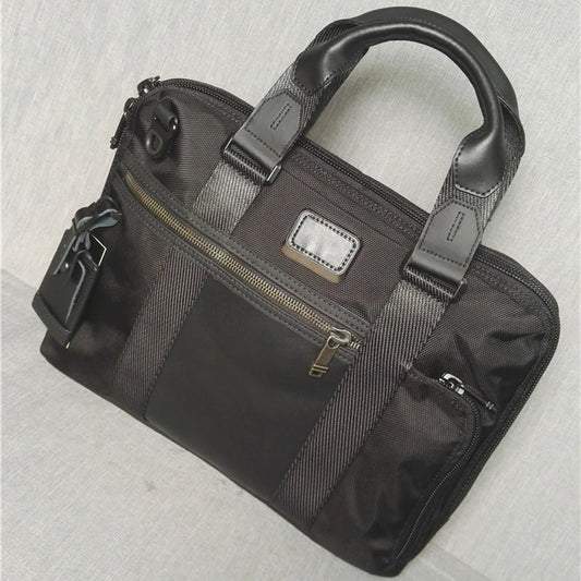 New Fashion Luxury Brand Designer 14 inch Laptop Briefcase Business Handbag For Men Large Capacity Men's Briefcase