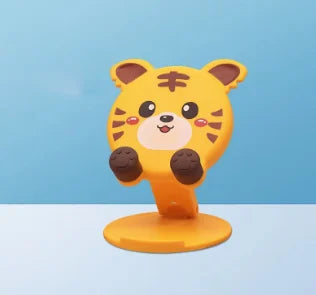 Mobile Phone Holder Tablets Desk Stand Cute Resin Animal For iPad Smartphone Cat Dog Ornament Home Tabletop Decor Statues