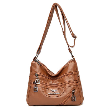 Dompet dan Beg Tangan Mewah Kulit Lembut Berkualiti Tinggi Beg Wanita Pereka Beg Berbilang Poket Beg Bahu Selempang untuk Wanita Beg 2024