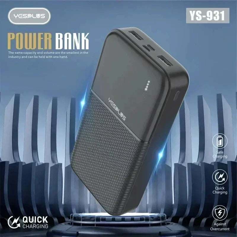 Bank Kuasa 20000mAh PD20W Bank Kuasa Mudah Alih Mengecas Cepat Bateri Luar Sandaran Kuat untuk Huawei Samsung Xiaomi Apple