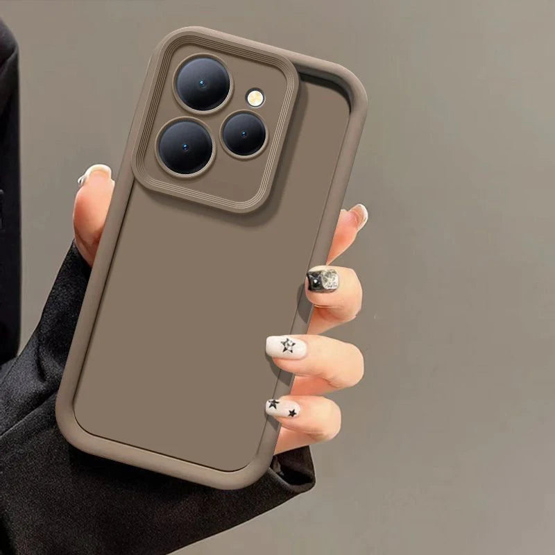 Untuk Tecno Spark Go 2024 Kes Tecno Pop8 Kes Telefon Tecno Pop 8 Meliputi BG6 BG6h Mewah Candy Matte Soft Cover