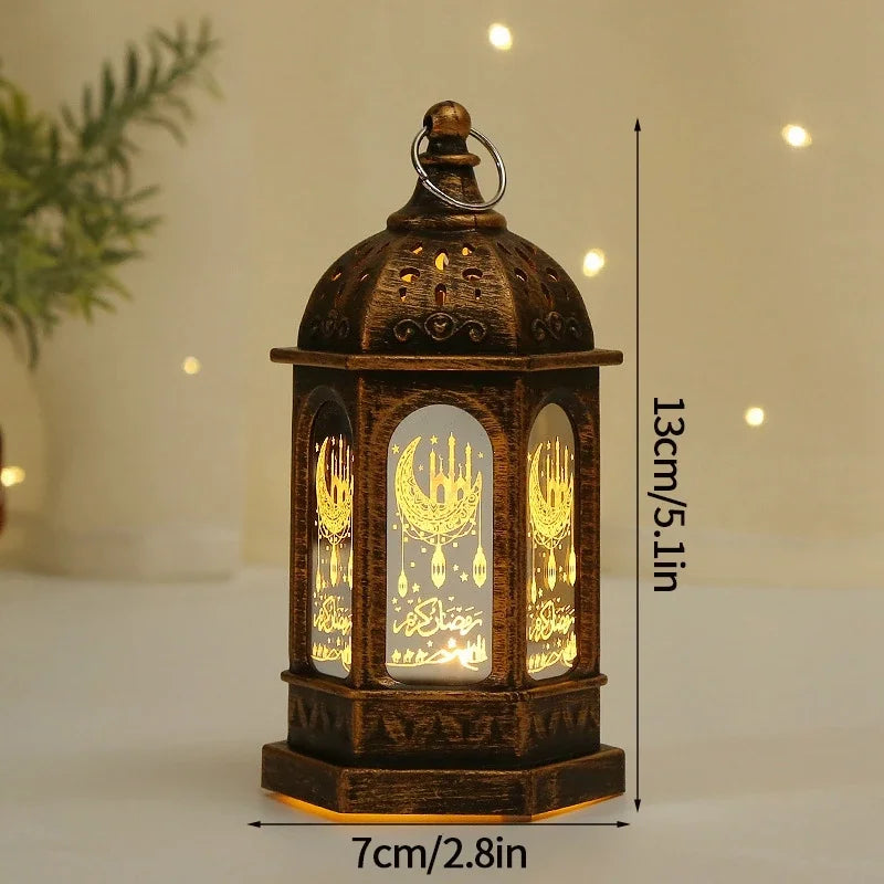 Lampu Tanglung Hiasan Ramadan 2024 Pesta Pesta Islam Islam LED Tanglung Hiasan Ramadan Kareem Untuk Aksesori Rumah